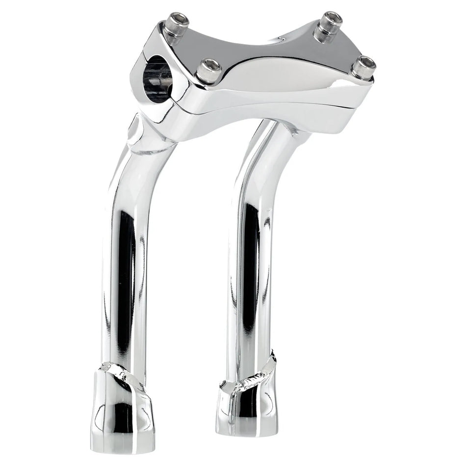 Biltwell Murdock Pullback Risers 8" Chrome