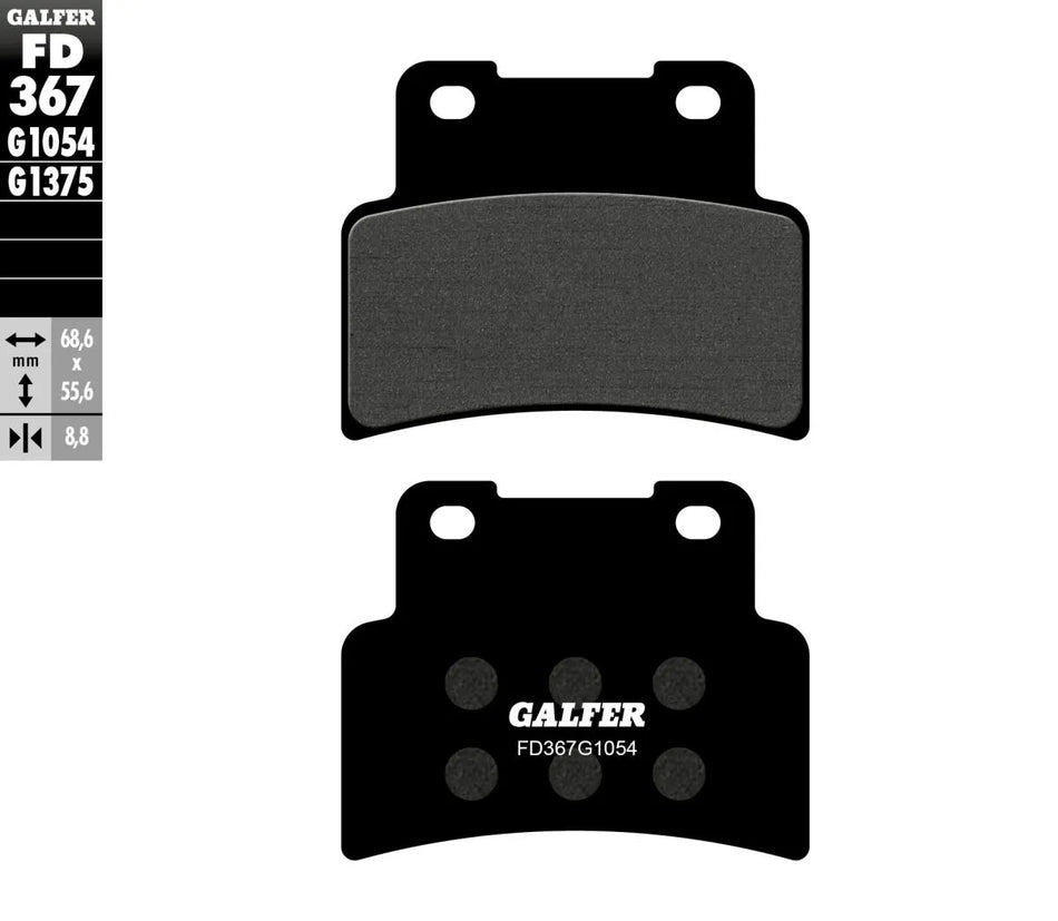 Galfer Sintered Metal Front Brake Pads FD367G1054