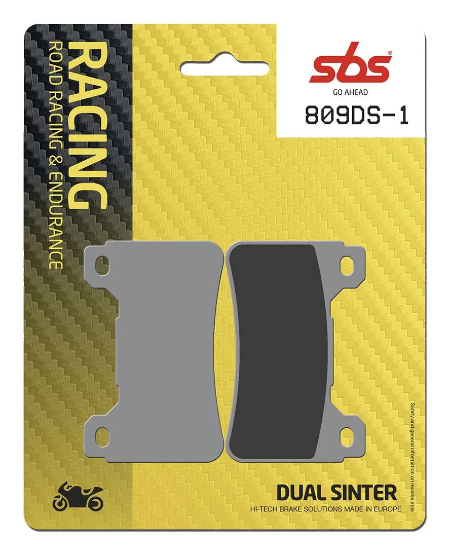 SBS Sintered Metal Front Brake Pads Honda CBR 600 RR / CBR 600 RR ABS / CBR 1000 RR 809DS-1