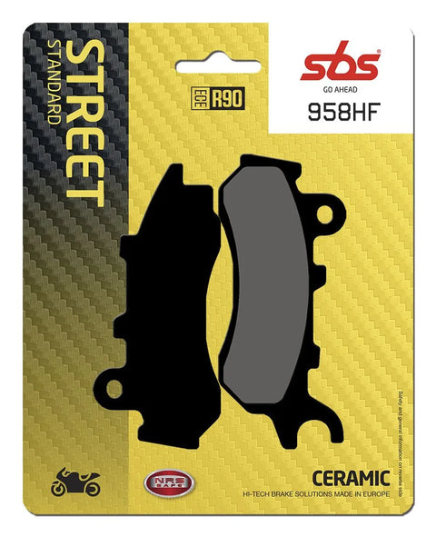 SBS Organic Front Brake Pads Honda CB 125 F CBS / CB 125 F / CB 125 F ABS 958HF