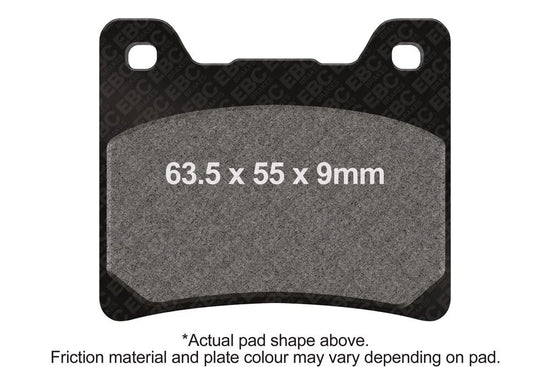 EBC Sintered Metal Front & Rear Brake Pads EPFA088HH
