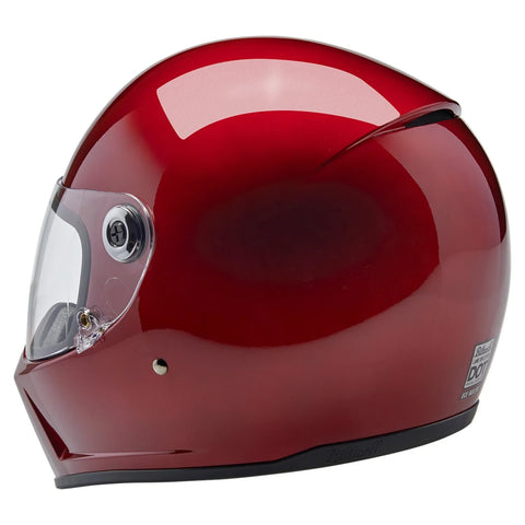 Biltwell Lane Splitter Helmet Cherry Red