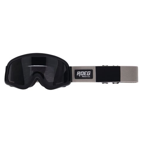 ROEG Peruna Stripe Goggle Black/Light Gray