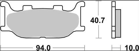 Brembo Sintered Metal Front Brake Pads 07YA34LA