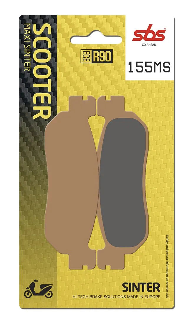 SBS Sintered Metal Rear Brake Pads 155MS