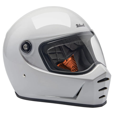 Biltwell Lane Splitter Helmet Gloss White