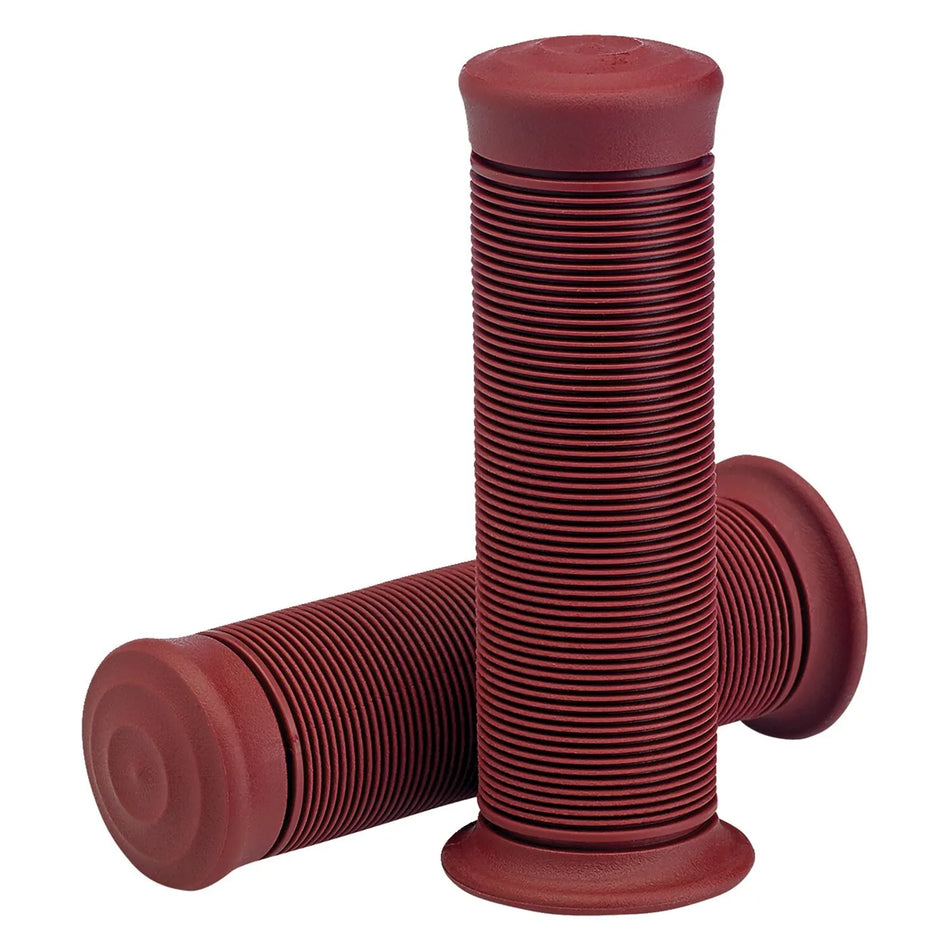 Biltwell 7/8" TPV Grips Kung Fu Oxblood