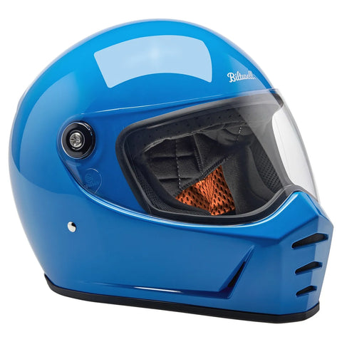 Biltwell Lane Splitter Helmet Tahoe Blue