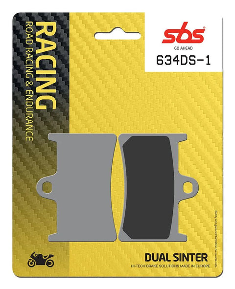 SBS Sintered Metal Front Brake Pads 634DS-1