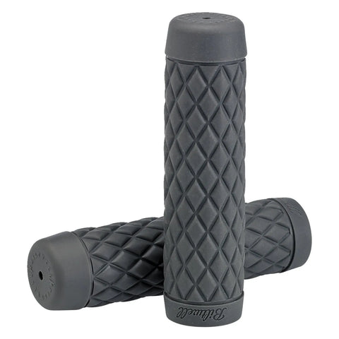 Biltwell 1" TPV Grips Torker Gray
