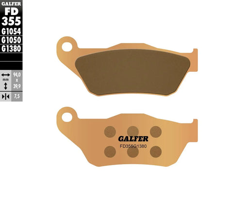 Galfer Sintered Metal Front Brake Pads FD355G1380