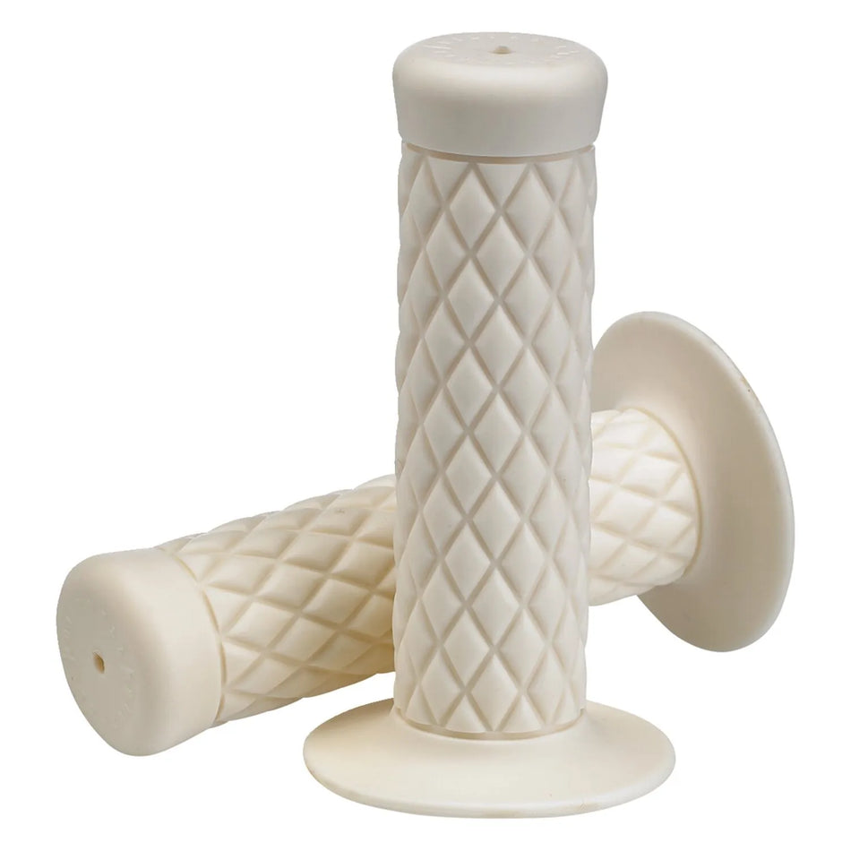 Biltwell 7/8" TPV Grips Thruster White
