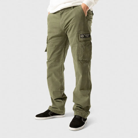 West Coast Choppers M-65 Cargo Trousers Green