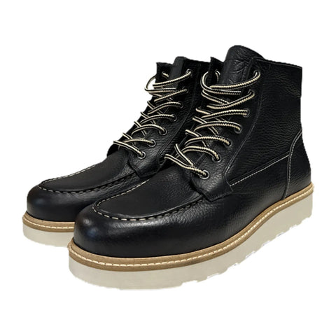 West Coast Choppers Rigid Boots Tumbled Black