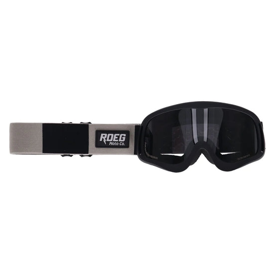 ROEG Peruna Stripe Goggle Black/Light Gray
