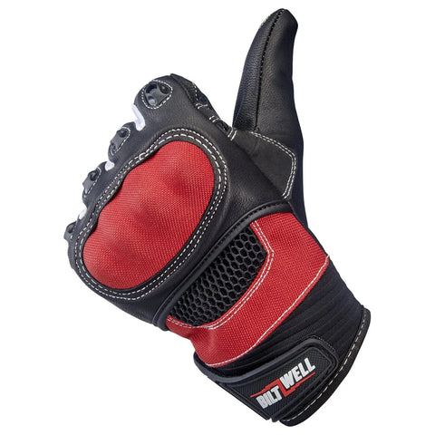 Biltwell Bridgeport Gloves Red/Black