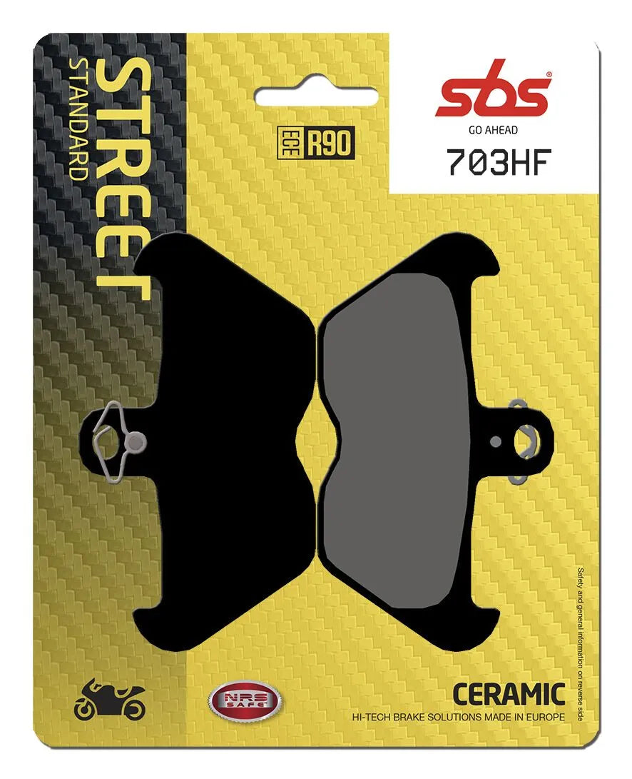 SBS Organic Front Brake Pads 703HF
