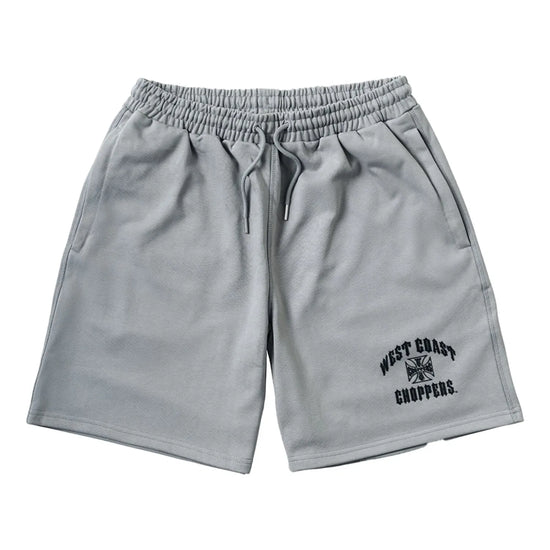 West Coast Choppers Iron Oversized Shorts Grey