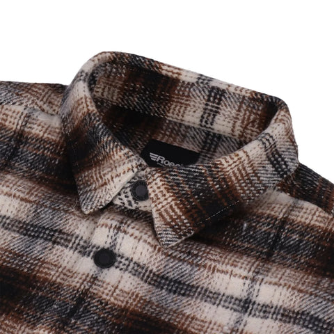 ROEG Blaze Flannel Shirt Brown