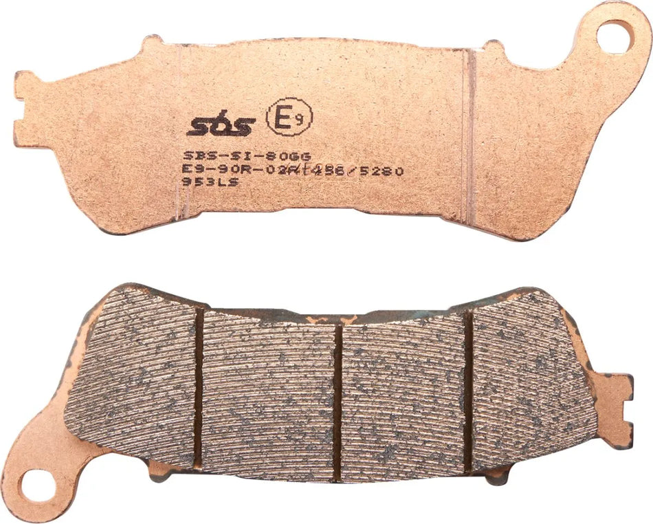 SBS Sintered Metal Rear Brake Pads Honda GL 1800 ABS 953LS