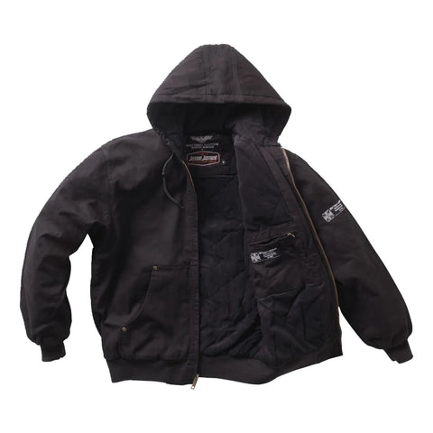 West Coast Choppers Heavy Duty Canvas Work Jacket Black