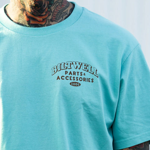 Biltwell Squatch T-Shirt Chalky Mint