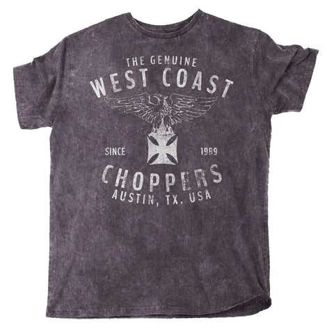 West Coast Choppers Eagle T-Shirt Black