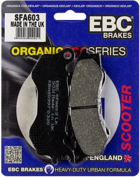 EBC Organic Front Brake Pads SFA603