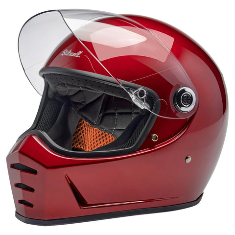 Biltwell Lane Splitter Helmet Cherry Red
