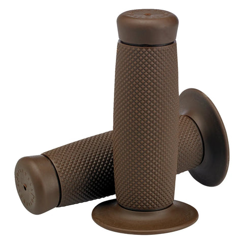 Biltwell 7/8" TPV Grips Renegade Chocolate