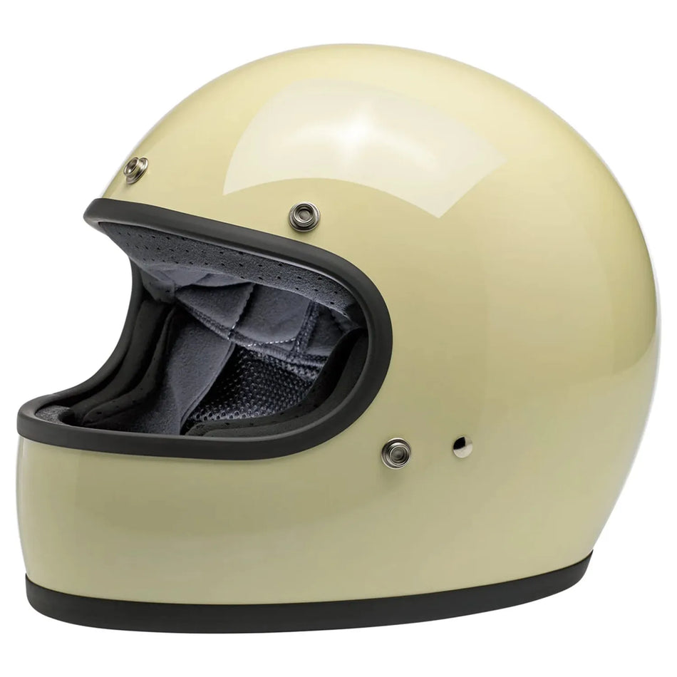 Biltwell Gringo Helmet Gloss Vintage White