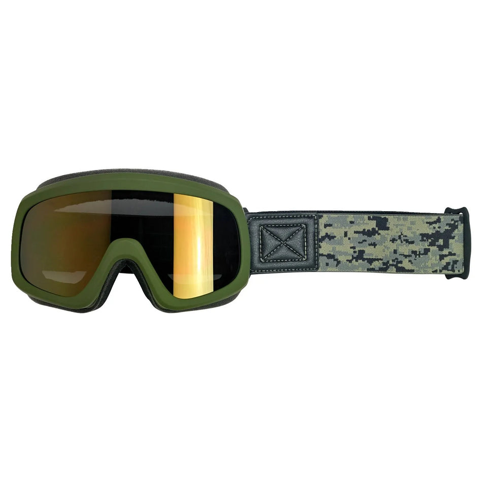 Biltwell Overland 2.0 Grunt Goggle Olive Camo