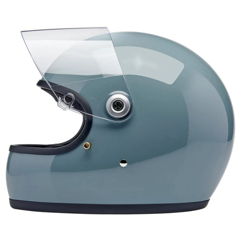 Biltwell Gringo S Helmet Agave Blue Gloss