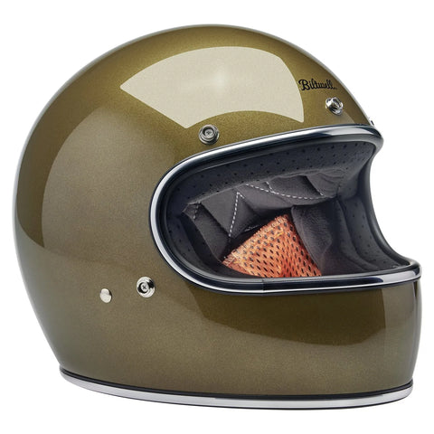 Biltwell Gringo Helmet Ugly Gold Metallic