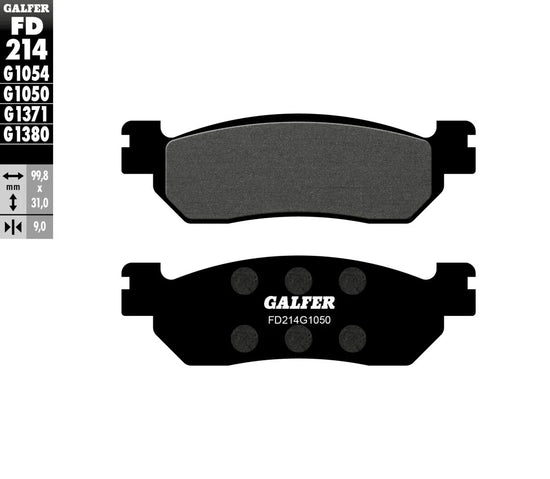 Galfer Organic Front & Rear Brake Pads FD214G1050