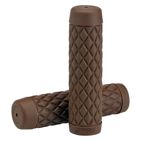 Biltwell 1" TPV Grips Torker Chocolate