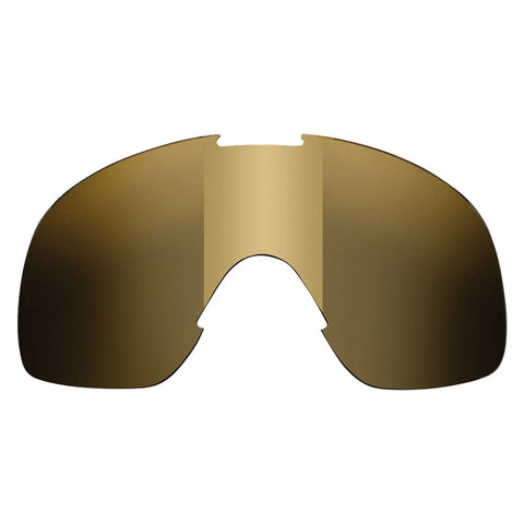 Biltwell Overland Goggle Lens Gold Mirror Smoke