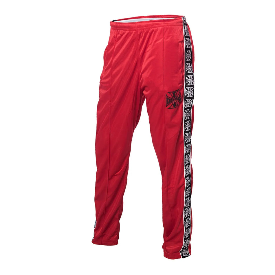West Coast Choppers OG Tracksuit Trousers Red
