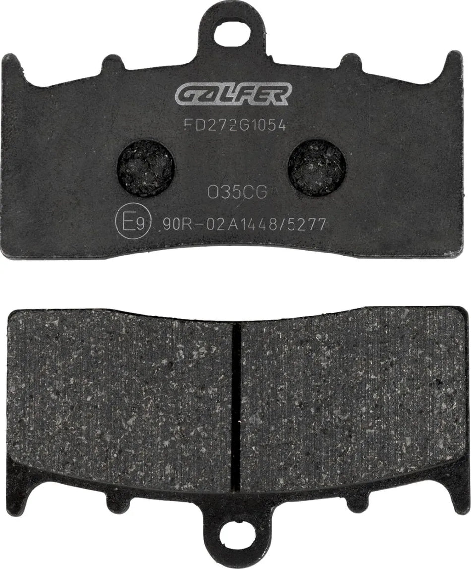Galfer Sintered Metal Front Brake Pads FD272G1054