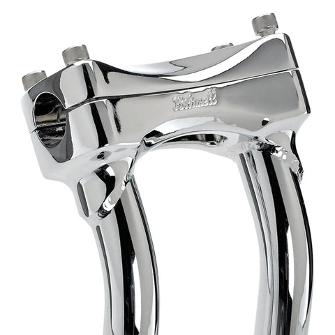 Biltwell Murdock Pullback Risers 12" Chrome