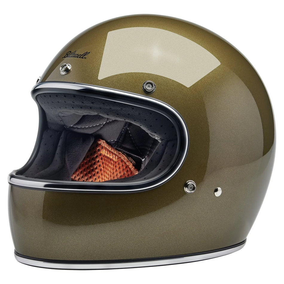 Biltwell Gringo Helmet Ugly Gold Metallic