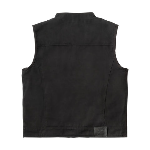 West Coast Choppers x 13 1/2 Dominator Black Canvas Riding Vest