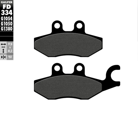 Galfer Sintered Metal Front & Rear Brake Pads FD334G1054