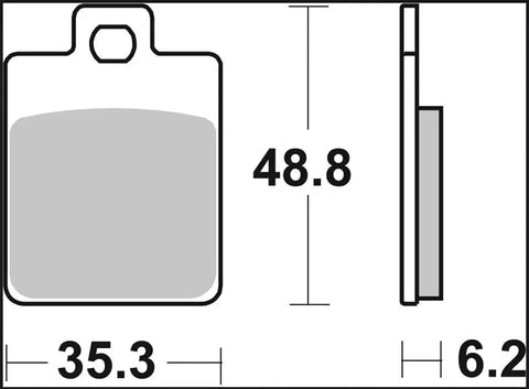 Brembo Sintered Metal Front & Rear Brake Pads 07067XS