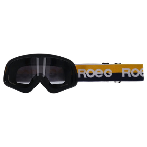 ROEG Peruna Yellow Stripe Goggle Black and Yellow/Blue Strap