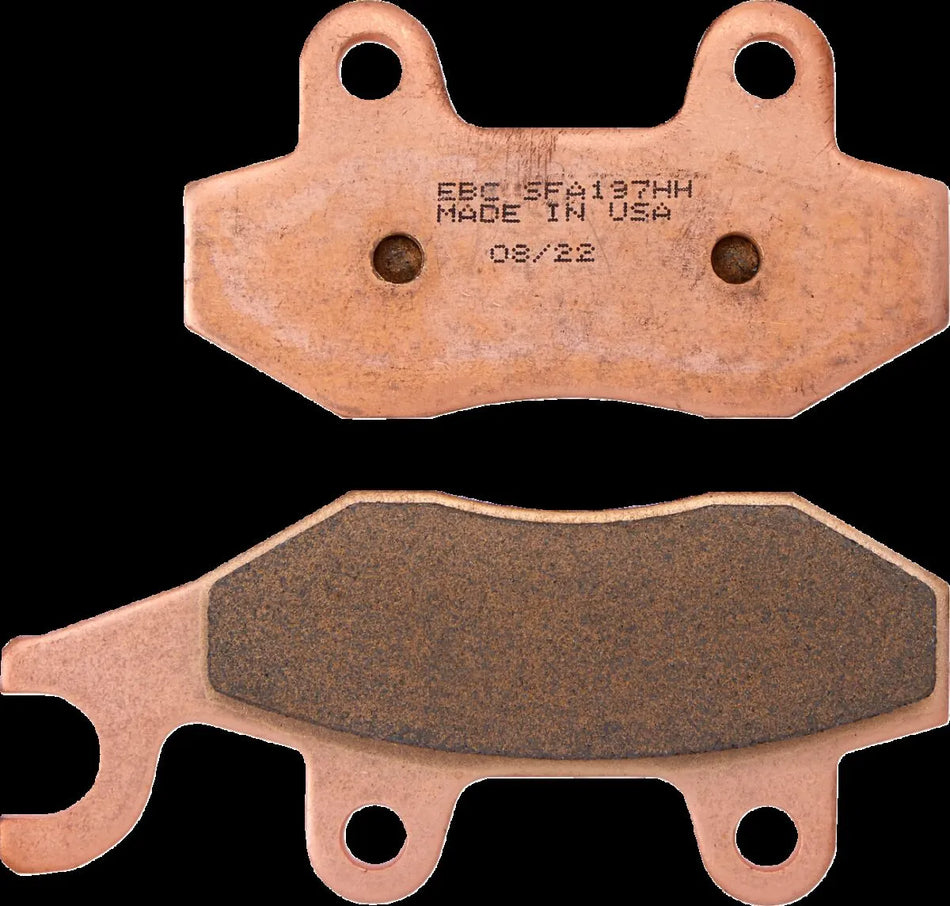 EBC Sintered Metal Front & Rear Brake Pads SFA197HH