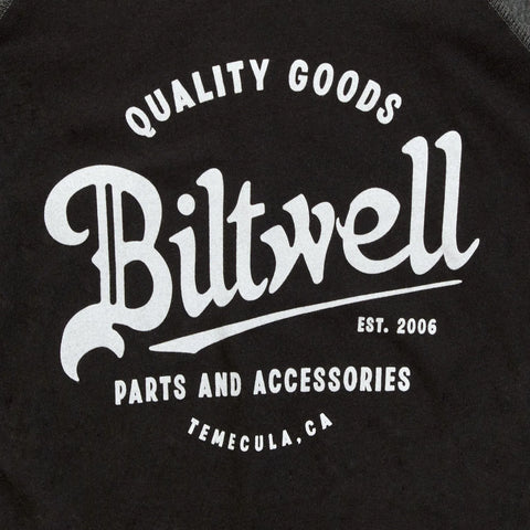 Biltwell Script Baseball Female Shirt