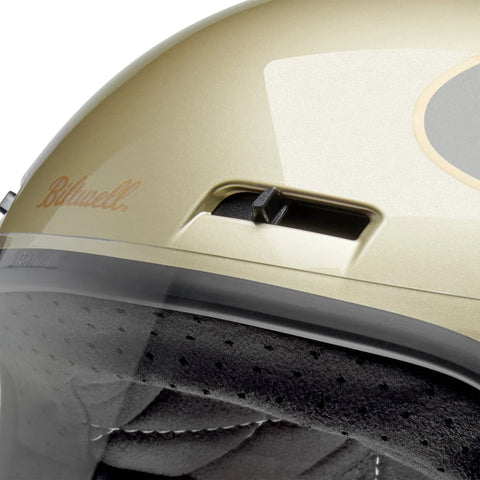 Biltwell Gringo SV Helmet Tracker Champagne