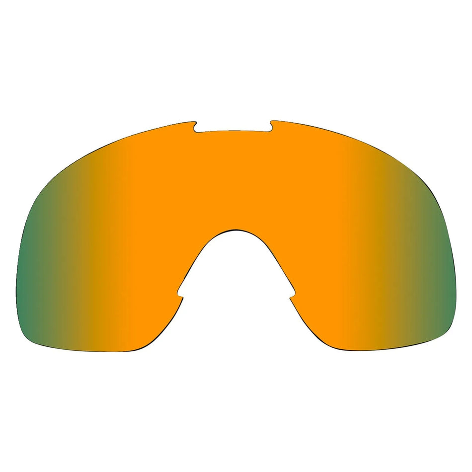 Biltwell Overland Goggle Lens Lime Mirror Brown