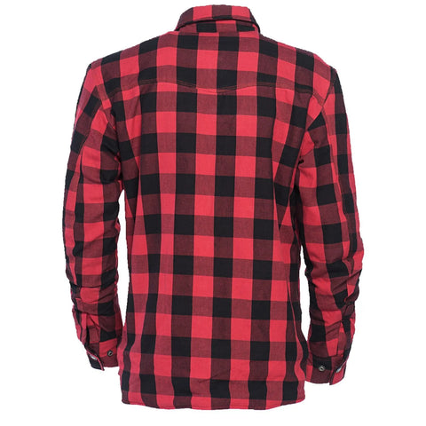 West Coast Choppers Dominator Riding Flannel Shirt Red/Black